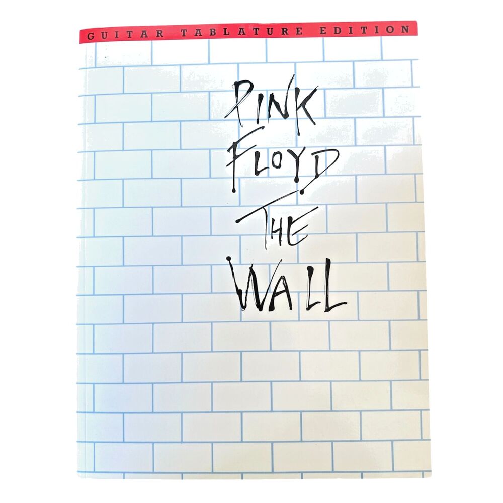 PINK FLOYD The Wall Guitar Sheet Music Book Guitar Tablature Edition Color Photo